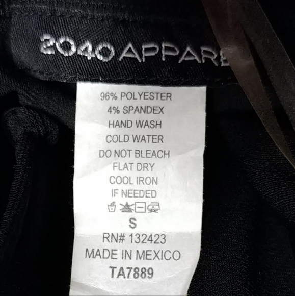 Bnwt (S) chain strap tank top w/tie at back neck (pewter plastic light chains) - Picture 6 of 6